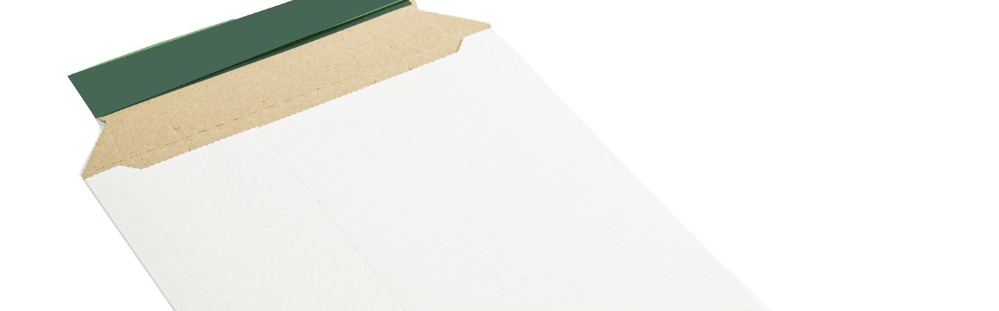 Enveloppes & pochettes cartonnées blanches