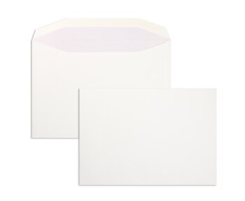 5 x Ivoire Martelé Blanc Rectangle C5 Tri Fold Ouverture cartes avec enveloppes