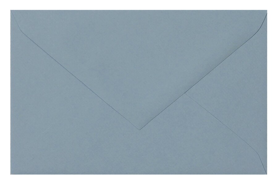 Enveloppes colorées - Bleu ~90 x 140 mm, 135 g/qm Côtelé