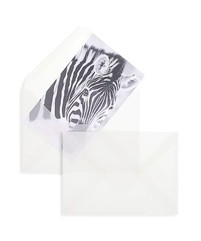 50 enveloppes ivoire DIN B6 sans fenêtre rabat pointu colle humide 125x175mm 120g Aster Smooth Ivory pour cartes d'invitation 