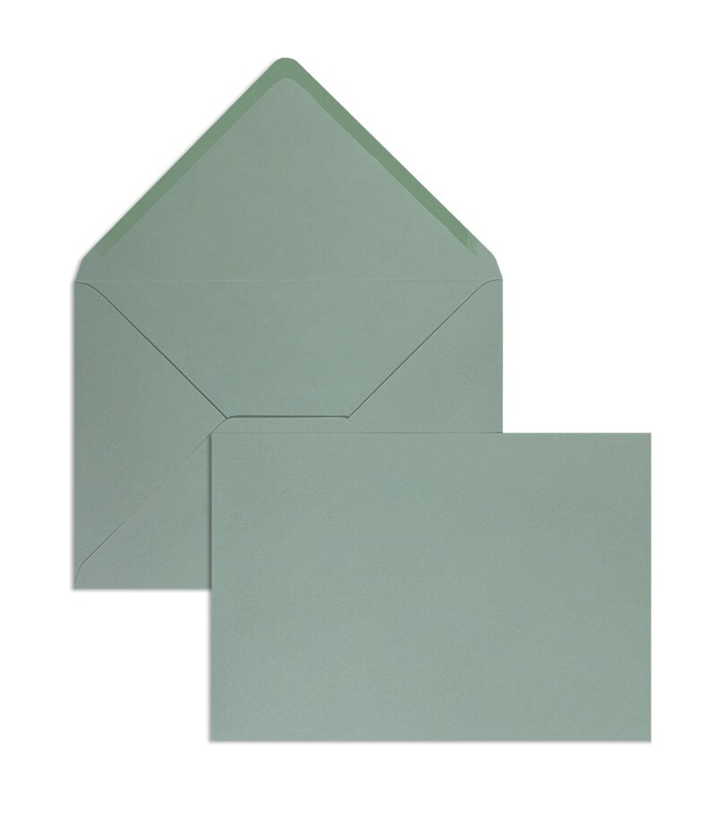 Enveloppes Lettres DIN Long Avec Auto-adhésif sans fenêtre-Vert
